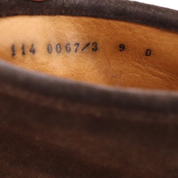 Gucci Brown Suede Horsebit Slip On Ankle Boots Mens Size 9 D(Med) Shoes - Picture 9 of 16